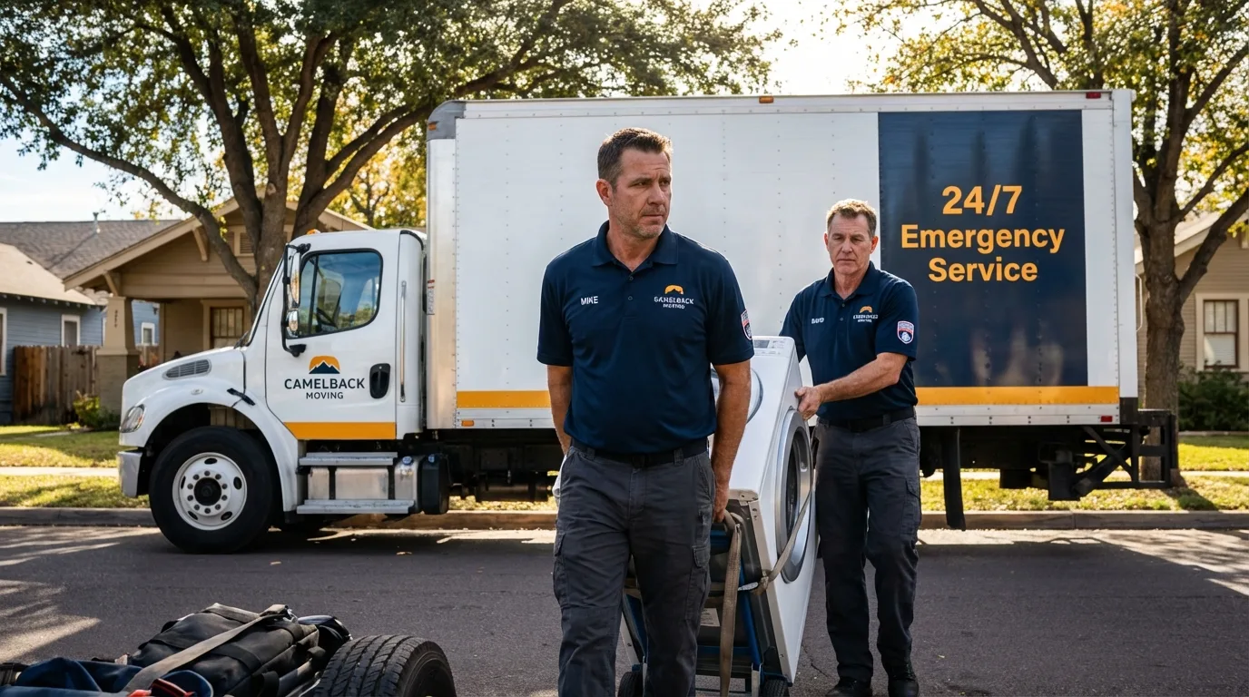 CamelBack Moving crew loading furniture in Annandale, NJ
